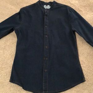 TOPMAN denim shirt  (muscle fit)